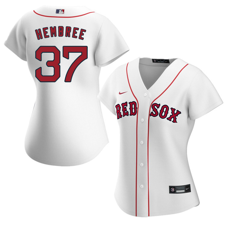 Nike Women #37 Heath Hembree Boston Red Sox Baseball Jerseys Sale-White